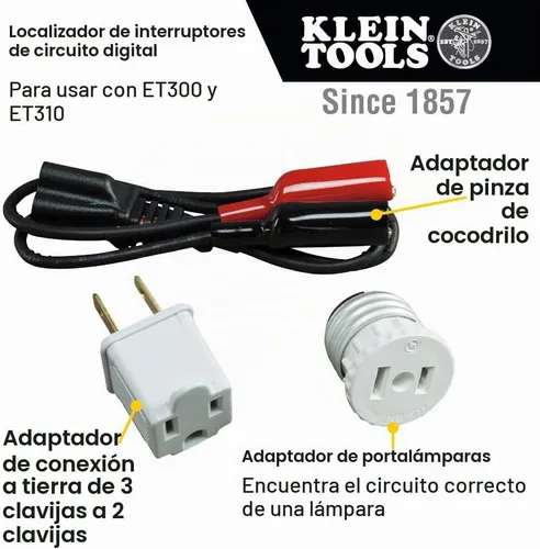 Vista 6 de Klein Tools Kit de buscador y probador de disyuntores
