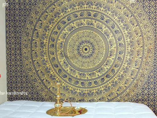 Vista 13 de Popular Tapestry Tapiz de elefante para colgar en la pared