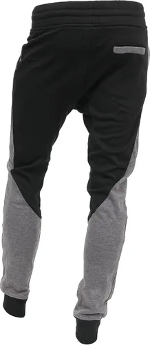Vista 3 de Hat and Beyond - Pantalones de entrenamiento para hombre (forro polar, ajuste ajustado, casual, elástico)