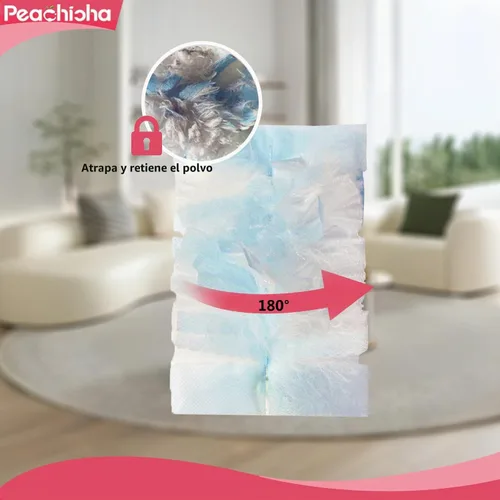 Vista 4 de Recambio de plumero desechable compatible con cabezal de repuesto Swiffer Handle Blue Duster Total 30 piezas