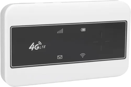Vista 10 de Bewinner Enrutador WiFi móvil 4G, punto de acceso WiFi móvil de 300 Mbps con ranura para tarjeta SIM, enrutador de viaje portátil compatible con 10