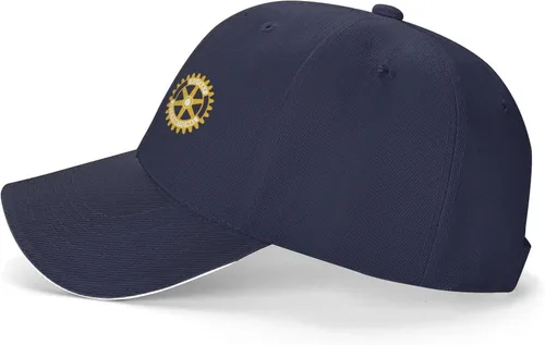 Vista 3 de Rotary-International - Gorra de béisbol unisex clásica unisex ajustable Casquette