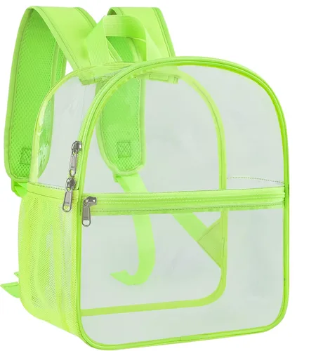 Vista 11 de Paxiland Mochila transparente resistente, 16 x 13 x 7 pulgadas, bolsa