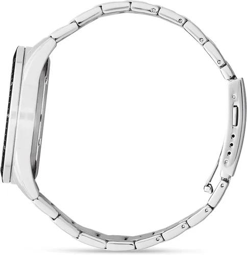 Vista 10 de Casio EFS-S510D-1AVUEF - Reloj analógico clásico de cuarzo para hombre con correa de acero inoxidable color plateado plateado Pulsera