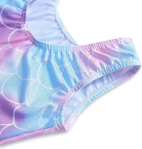 Vista 4 de Belovance - Leotardos de gimnasia con falda para niñas, vestido de ballet, tutú de danza, sirena y unicornio, para bebes, niñas pequeñas y grandes