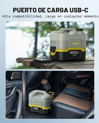 Vista 9 de Fanttik NB8 Nano pulverizador eléctrico inalámbrico portátil con tanque de 2.1 galones, cabezal de pulverización retráctil, batería de litio de 2600