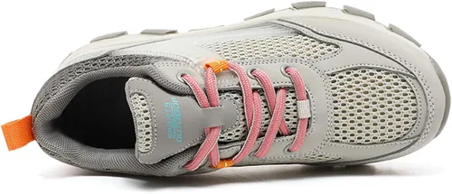 Vista 3 de Zapatos de senderismo para hombre, zapatos de senderismo para mujer, zapatos de senderismo para caminar, senderismo, camping, entrenamiento