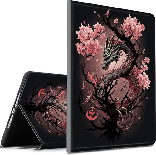 Vista 103 de Funda para tablet Kinlde Fire HD 10 (11ª generación 2021) Fire HD 10 Plus 2021, delgada, de piel sintética, con función atril, función atril