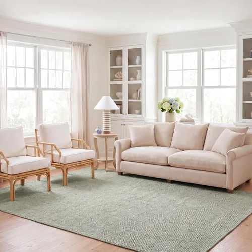 Vista 17 de SAFAVIEH Colección de fibra natural - Alfombra decorativa de yute, 2 x 3 pies, color gris, hecha a mano, ideal para áreas de alto tráfico