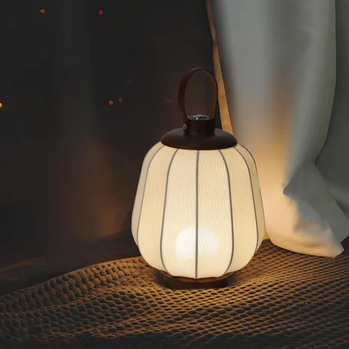 Vista 9 de Lámpara de mesa recargable inalámbrica, luz LED para exteriores, funciona con batería de 4000 mAh, 3 lámparas de escritorio táctiles de atenuación