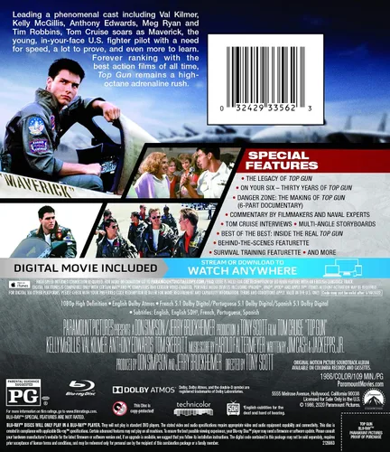 Vista 2 de Top Gun Blu-ray Digital