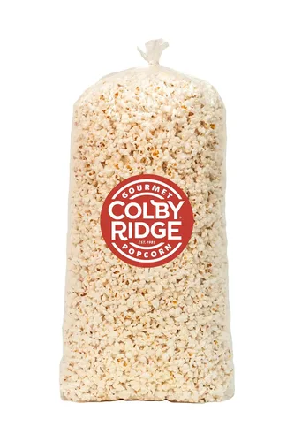 Vista 15 de Colby Ridge Palomitas de maíz gourmet artesanales sin gluten en tamaño grande para regalos y fiestas en paquete (5 galones, 80 tazas) (Azul bebé)