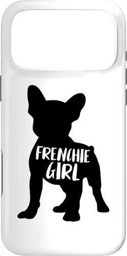 Vista 22 de Funda para iPhone 17 con diseño de bulldog francés con diseño divertido de Frenchie Girl