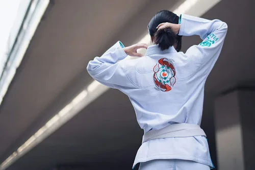 Vista 6 de FLUORY BJJ Gi para mujer traje brasileño Jiu Jitsu para mujer Kimonos y mujer uniforme BJJ