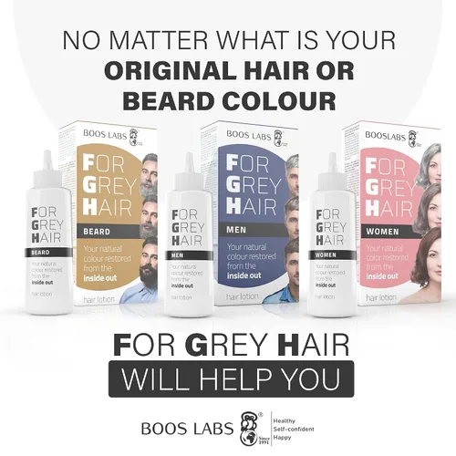 Vista 5 de Para cabello gris para barba y bigote - Recupera tu color de cabello original