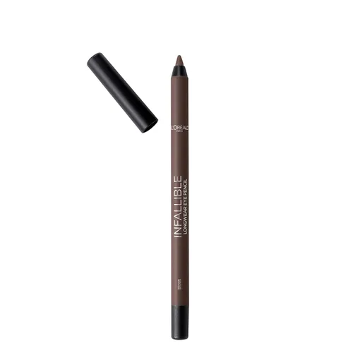 Vista 7 de L'Oreal Paris Makeup Infallible Pro-Last Lápiz delineador de ojos, impermeable y resistente a las manchas, se desliza con facilidad para crear