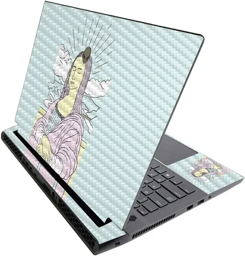 Vista 662 de MightySkins - Skin brillante con purpurina para Alienware M17 R3 (2020) y M17 R4 (2021) - Diversión de los años 90 Acabado duradero con purpurina