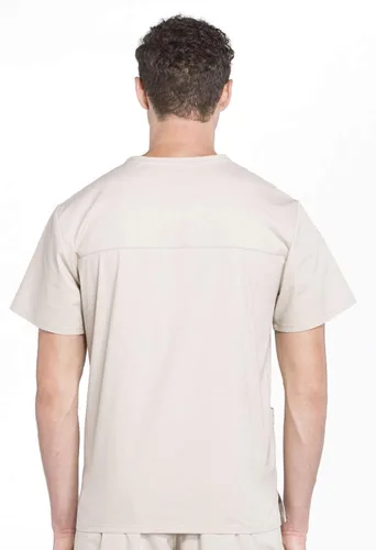 Vista 60 de Cherokee WW Professionals WW695 - Camisa de uniforme sanitario para hombre, con cuello en V