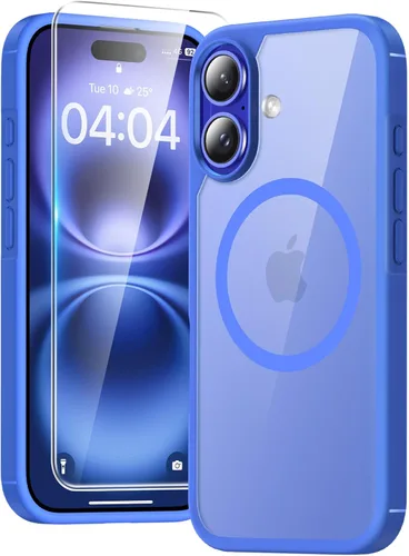 Vista 14 de TAURI Funda para iPhone 17, antiamarilleamiento con protector de pantalla, protección de grado militar, a prueba de golpes, delgada para iPhone 17