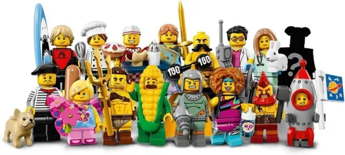 Vista 2 de Lego Minifiguras Serie 17 - #1 Minifigura Surfer Profesional - (Embolsada) 71018