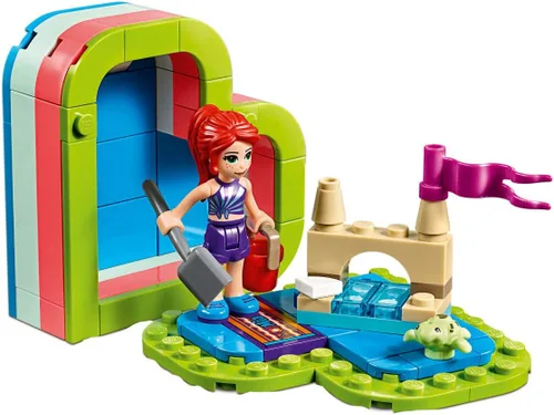 Vista 6 de LEGO Friends Mia's Summer Heart Box 41388 Kit de construcción, nuevo 2019 (85 piezas)
