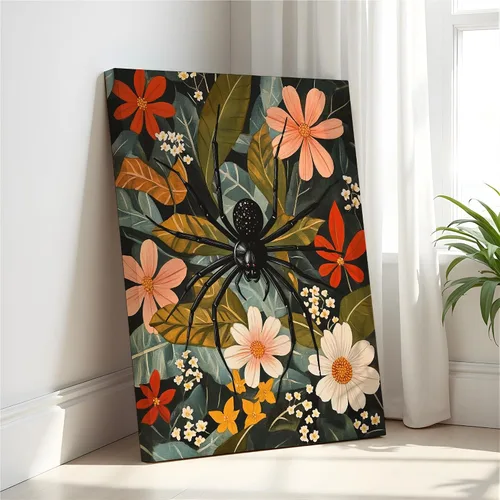Vista 44 de Póster de Arte de Murciélago, Estilo William Morris Retro de Mediados de Siglo Botánico Victoriano Academia Oscura Decoración Gótica Galería 10a
