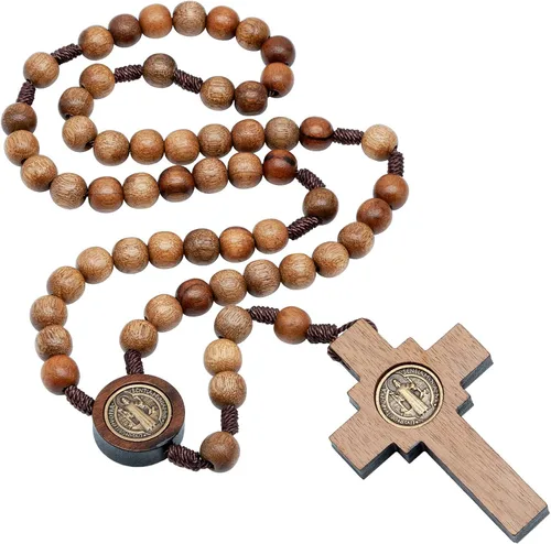Vista 4 de Intercession Mens St Bennedict Large Rosary