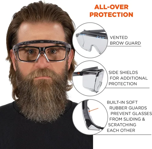 Vista 3 de Ergodyne Skullerz OSMIN - Gafas de seguridad, ANSI Z87.1