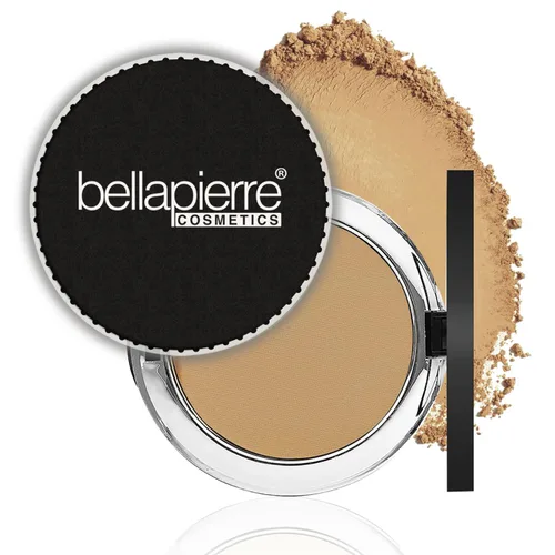 Vista 12 de Bellapierre Base mineral compacta SPF 15 – Base de maquillaje en polvo prensado, corrector, polvo de acabado y fijación, compacta para llevar
