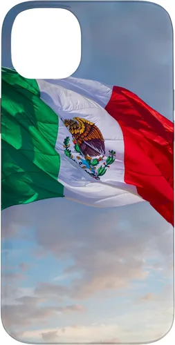 Vista 15 de iPhone 16 Mexico Flag Graphic Mexican Case
