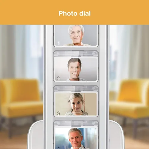 Vista 3 de Serie SN de VTech., Teléfono de marcación fotográfica.