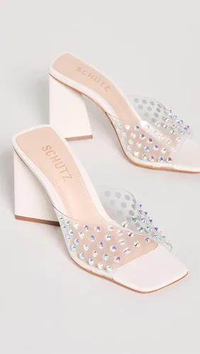 Vista 2 de SCHUTZ Sandalias Lizah Crystal para mujer