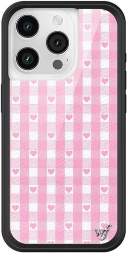 Vista 19 de Wildflower - Fundas compatibles con Apple iPhone 15 Pro Protector de goma negro, certificado de prueba de caída de 4 pies, propiedad de mujeres