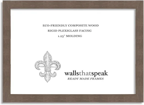 Vista 6 de wallsthatspeak Marco de rompecabezas, granero americano, 19x13