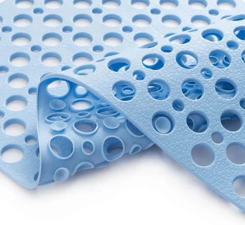 Vista 10 de Tapete antideslizante para tina, extra suave, elastómero termoplástico, para niños, lavable a máquina