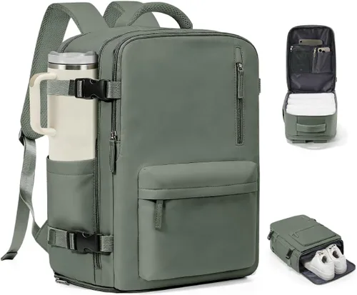 Vista 20 de VGCUB Travel Backpack for Women Carry on Backpack,15.6 Inch Laptop Backpack