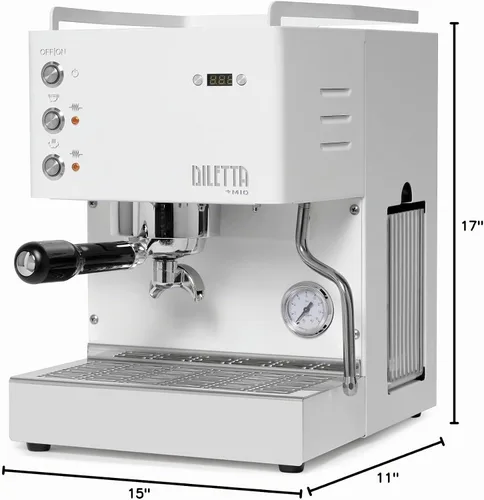 Vista 8 de Máquina de Espresso Mio de Diletta (Blanco)
