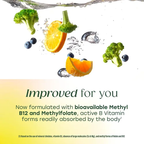 Vista 5 de MegaFood Multivitamínico para mujeres 40+ One Daily multivitamínico femenino - con B12 metilado, folato de metilo, vitamina D3, C y zinc