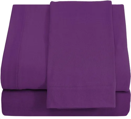 Vista 18 de Juego de sábanas Crescent Bedding de 100% algodón, extralargas, suaves y cómodas para cama de dos plazas