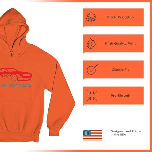 Vista 75 de Bad To The Block - Sudaderas con capucha y cuello redondo para hombre