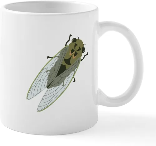 Vista 29 de CafePress Cicada Mugs - Taza de café de cerámica de 11 oz (11.0 fl oz)
