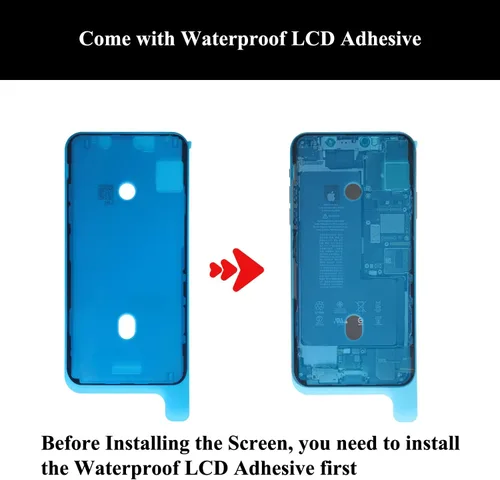 Vista 6 de Para iPhone 11 Pro Max Reemplazo de altavoz y auricular pieza de oído Sensor de luz de proximidad Cable flexible con herramientas de reparación