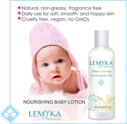 Vista 4 de Crema corporal para el eccema para aliviar el eccema, loción natural para manos y cuerpo, suave para pieles sensibles, 8.3 onzas, infundida con aloe