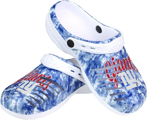 Vista 38 de FOCO NFL Womens NFL Team Logo Cloudie Garden Water Sandals Shoes Slipper Clogs with Strap