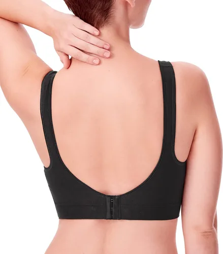 Vista 3 de Bali Comfort Revolution DF3484 Brasier sin varillas de cobertura completa para mujer, estilo camisa