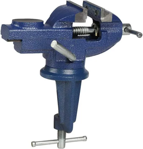Vista 8 de Mini Tornillo de Banco Pequeña Abrazaderas de Mesa, Herramienta de Reparación para Manualidades (Rango de Ajuste: 0-3 cm)