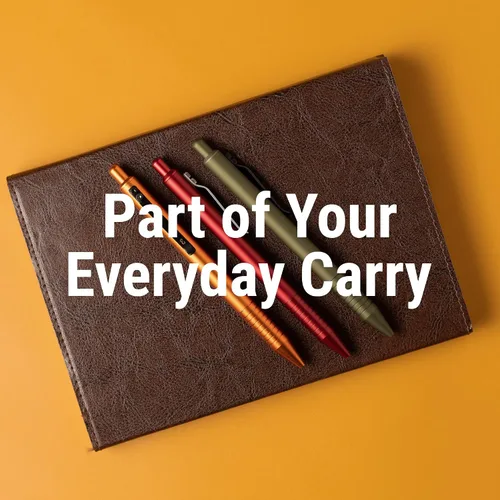 Vista 5 de Everyman - Bolígrafo Grafton Taipan para uso diario con tinta de gel de alta calidad, escritura con bolígrafo de metal de lujo, regalo para oficina