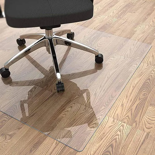 Vista 2 de Runner Rugs - Protector de vinilo transparente de plástico para pasillo, 2 x 7.6 pies, tapete protector para pisos de madera dura, antideslizante