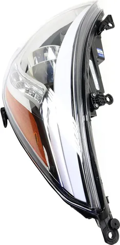Vista 4 de Go-Parts - Conjunto de faros delanteros para Hyundai Accent 2012-2017, izquierdo (conductor), halógeno, tipo proyector con luces LED de circulación