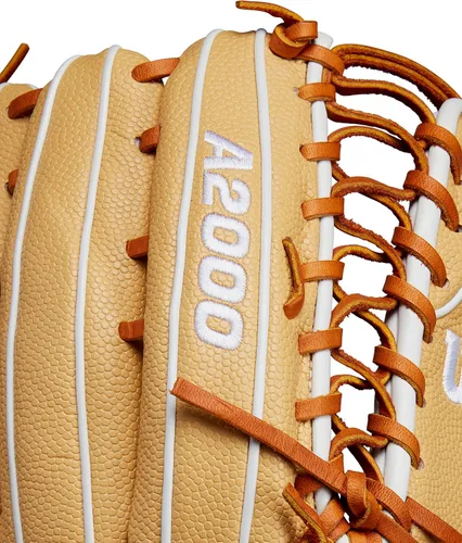 Vista 7 de Wilson Guantes de béisbol A2000® de otoño 2024 Rubia/Blanco